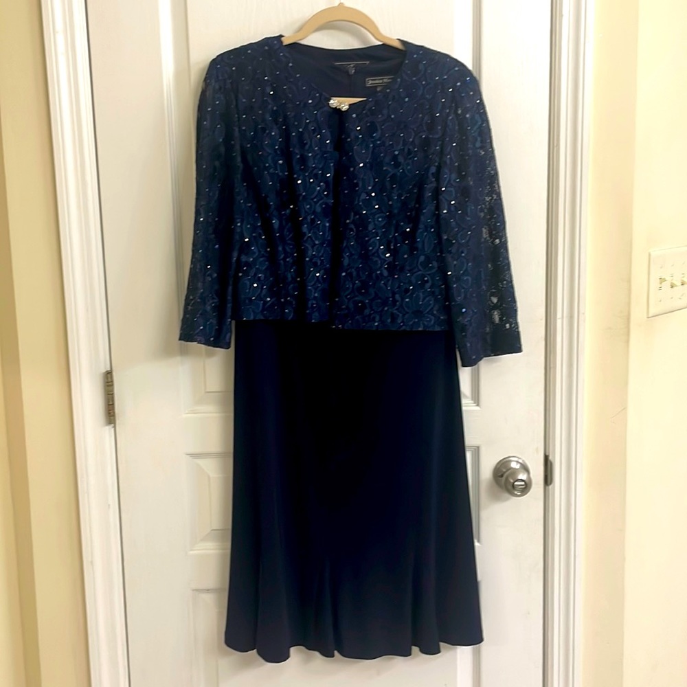 Jessica Howard Dress and Jacket Size 12